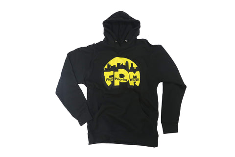 First Priority Music Hoodie Sweatshirt Black